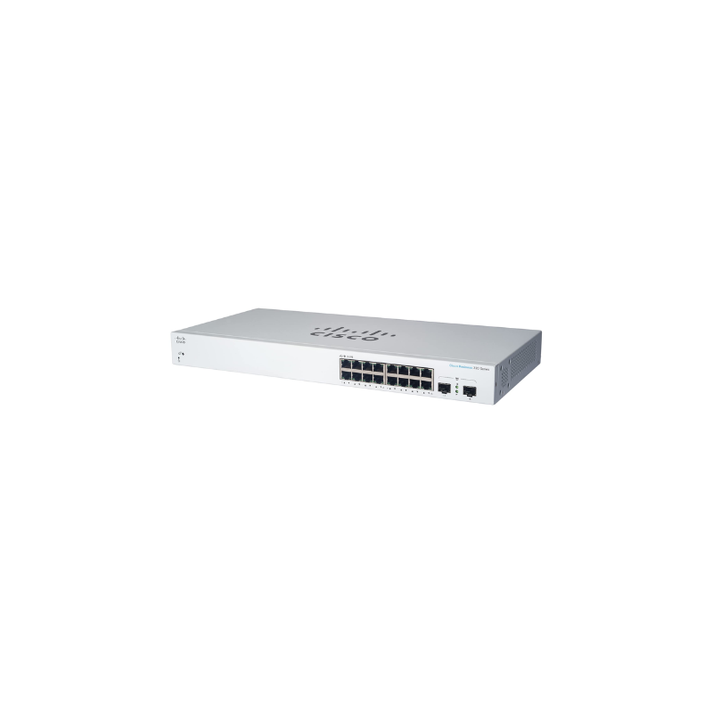 Cisco CBS220-16P-2G Smart Managed Switch 16 x 1G, PoE, 4 x 1G SFP