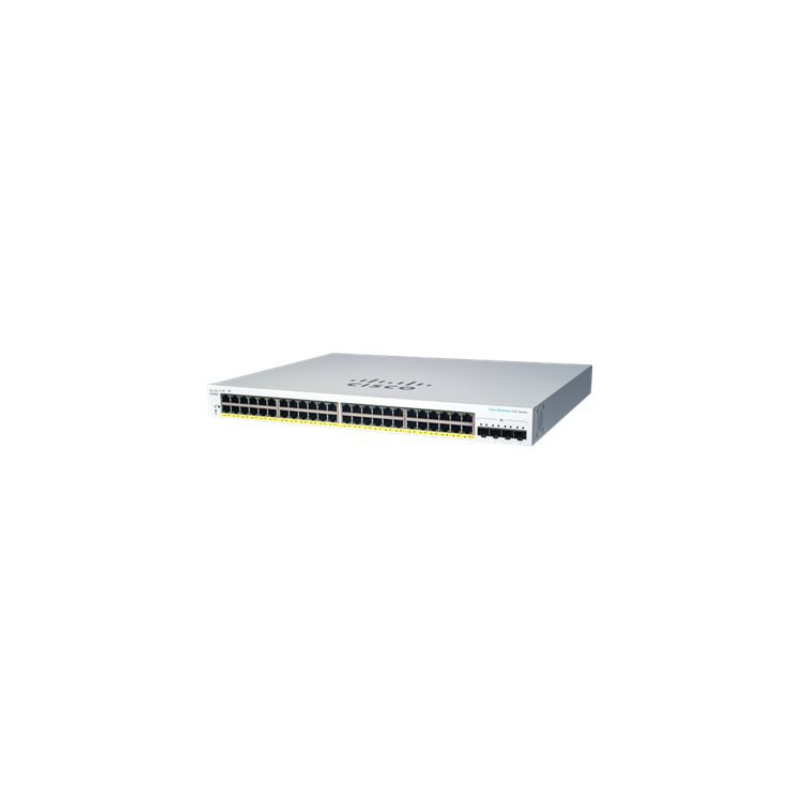Cisco CBS220-48FP-4X-EU Smart Managed Switch 48 x 1G, PoE+, 4 x 1/10G SFP+