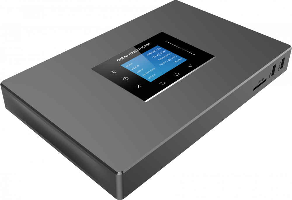 UCM6302A Grandstream IPPBX, 2 FXO, 2 FXS, 500 Users, 75 Concurrent Calls
