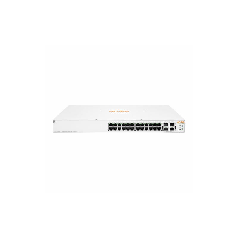 HPE Aruba Networking Instant On Switch JL684B 24p Gigabit CL4, PoE, 4p SFP+ 370W, 1930 Series